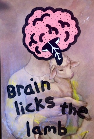 Brain Licks the Lamb